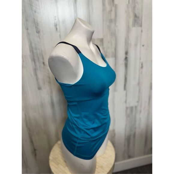 Champion blue tank top with sports bra - Picture 5 of 8